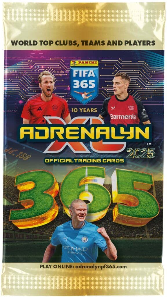 FIFA 365 Adrenalyn XL 2025 Soccer Cards - Booster Pack