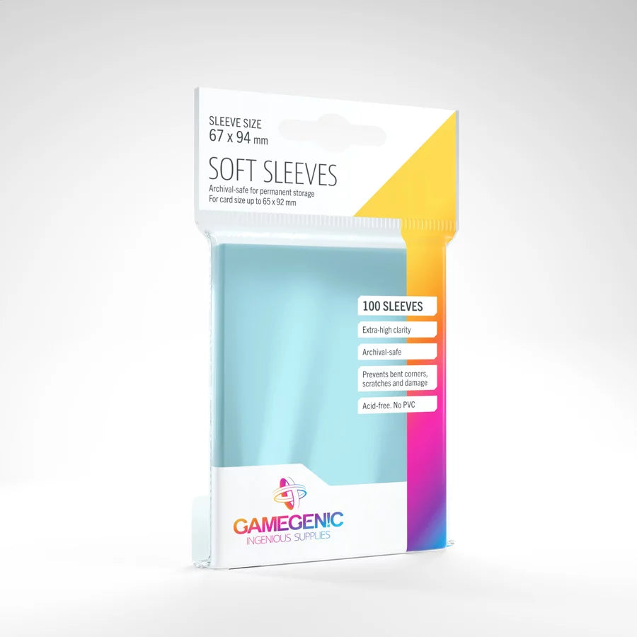 Gamegenic | Soft Card Sleeves (67 x 94mm) - 100ct