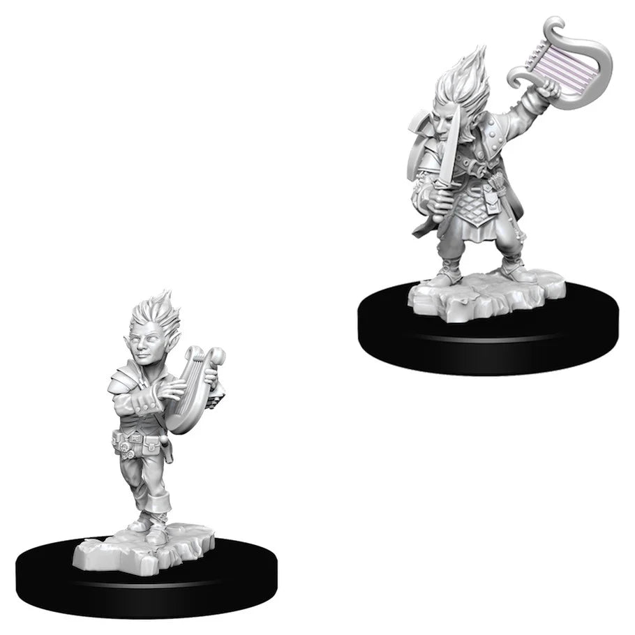 Pathfinder Battles: Deep Cuts Miniatures | Male Gnome Bard