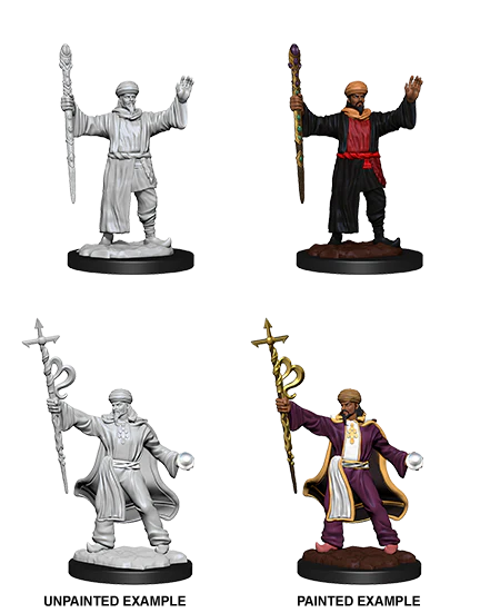 D&D Nolzur's Marvelous Miniatures | Human Wizard (Male - C)