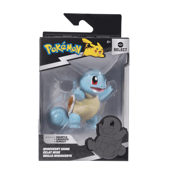 Pokemon Select Iridescent 3" Battle Figure | Squirtle