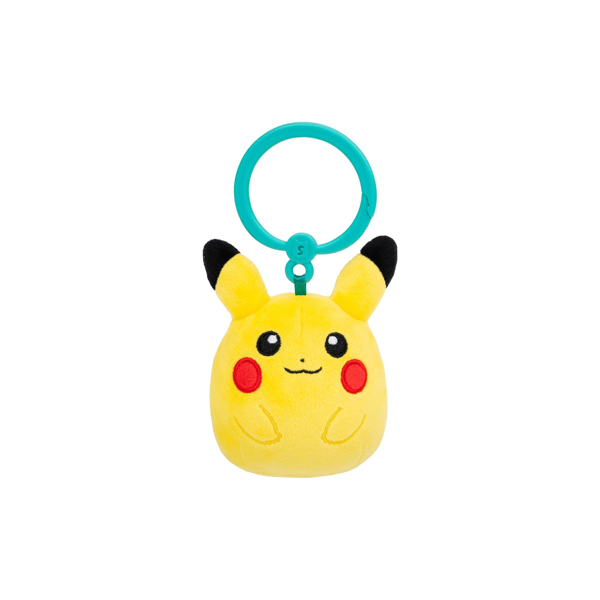 Squishmallows | 3.5" Pokemon Clip On | Pikachu