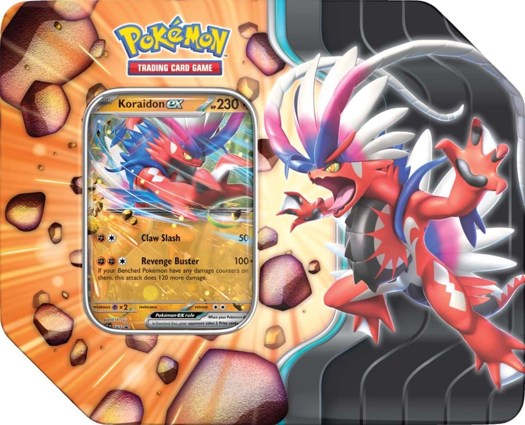 POKÉMON TCG | Slashing Legends Tin | Koraidon ex