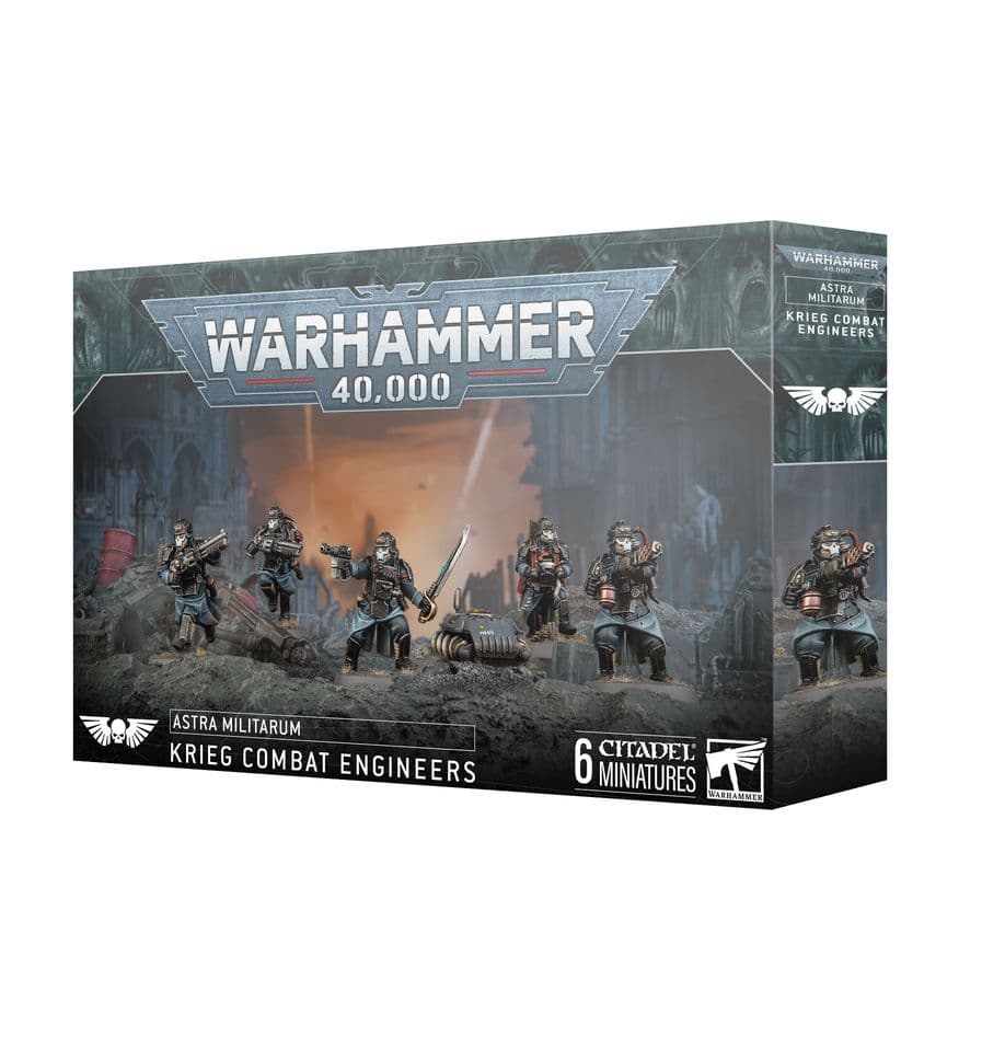 Warhammer 40,000 | Astra Militarum | Krieg Combat Engineers