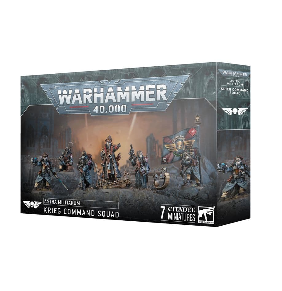 Warhammer 40,000 | Astra Militarum | Krieg Command Squad