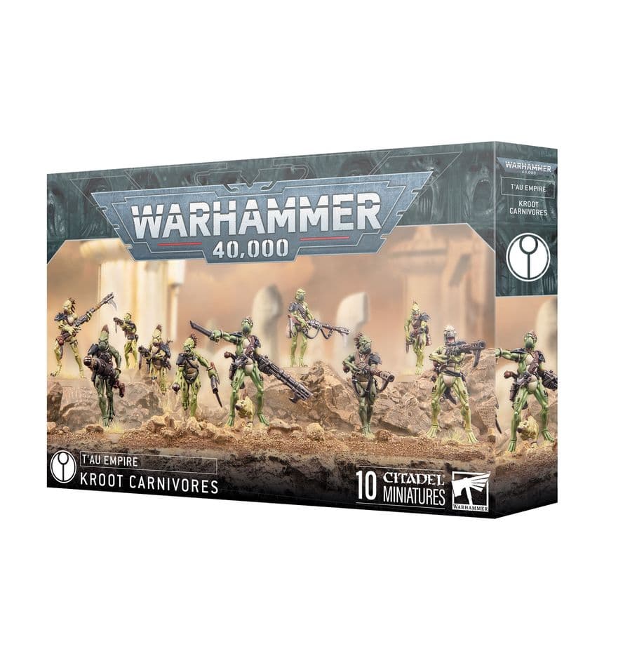 Warhammer 40,000 | T'au Empire | Kroot Carnivores