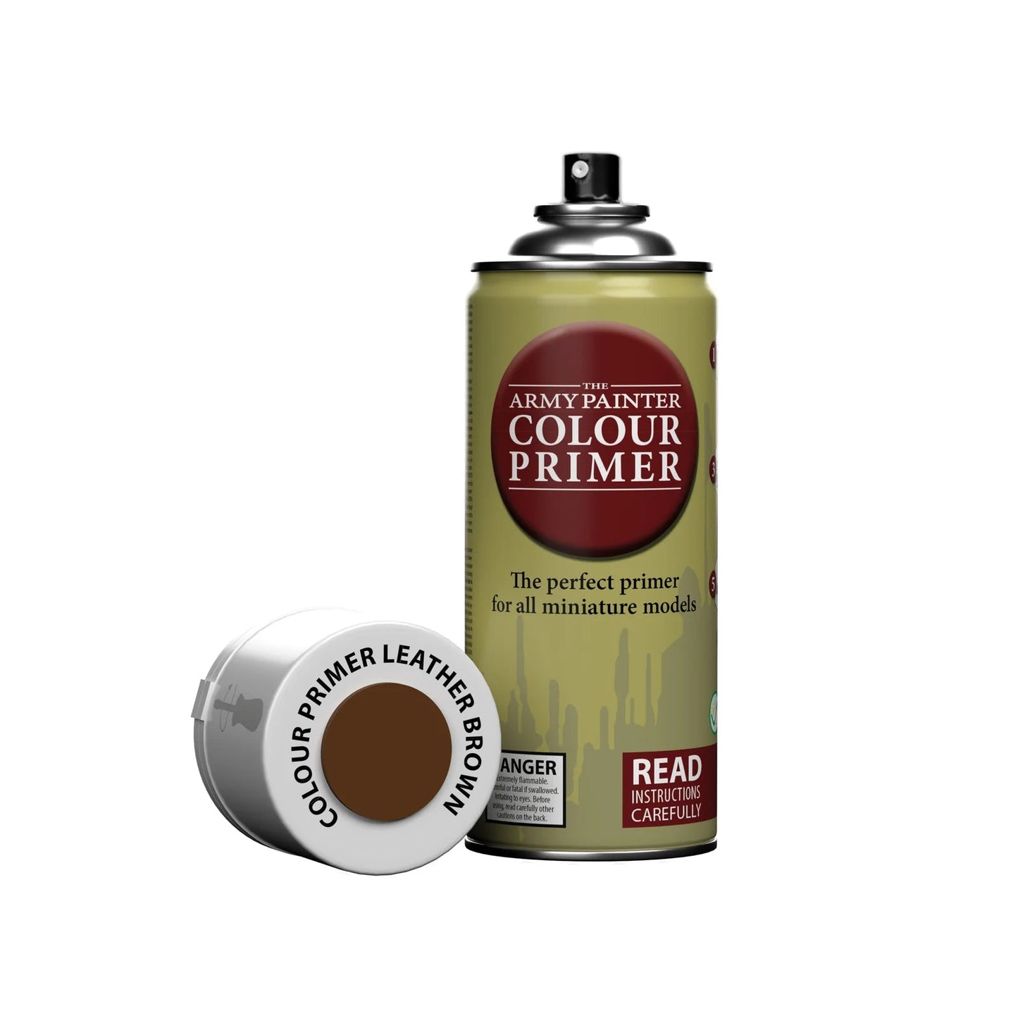 The Army Painter | Spray Paint - Colour Primer | Leather Brown 400ml (Pick-Up Only)