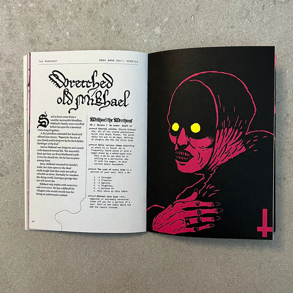 Mork Borg RPG | Cult: Heretic