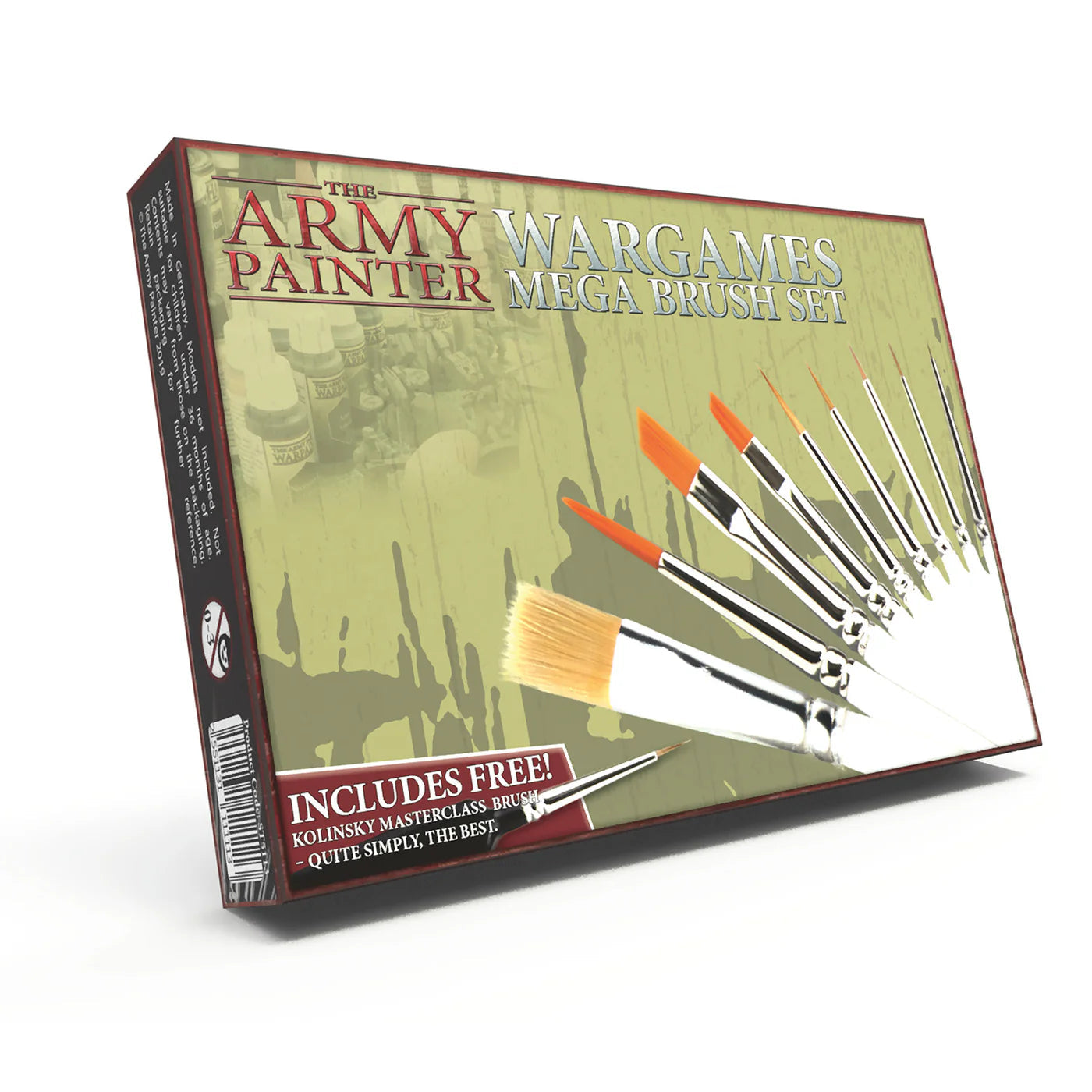 The Army Painter | Wargames: Mega Brush Set