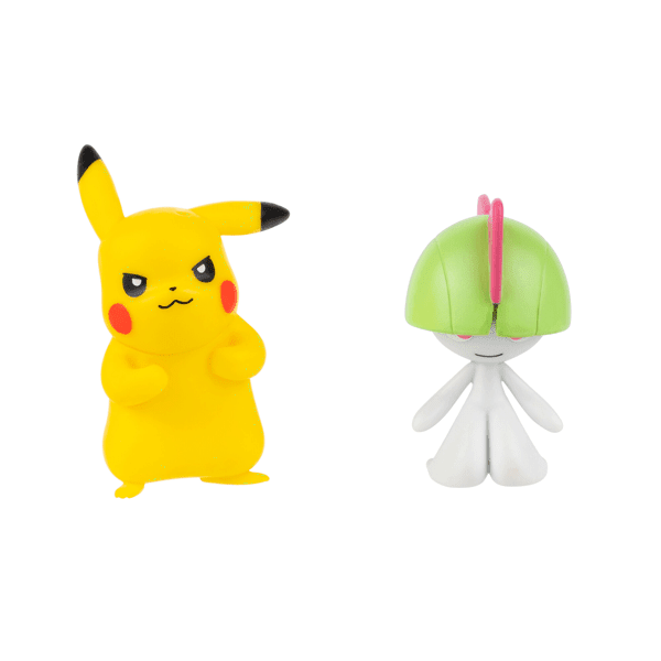 Pokemon Battle Figures | 2 Pack | Ralts & Pikachu