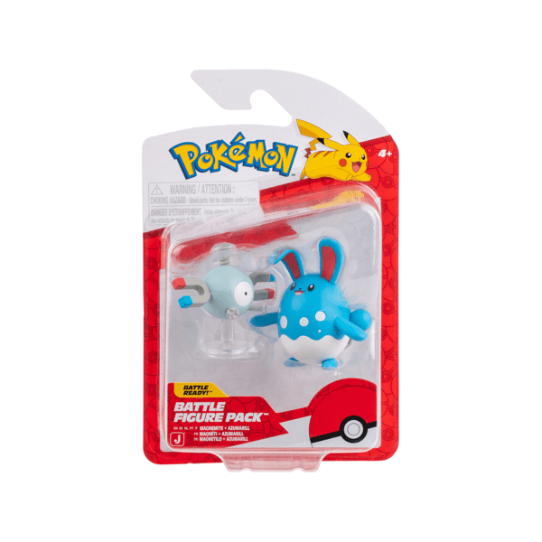 Pokemon Battle Figures | 2 Pack | Magnetite & Azumarill