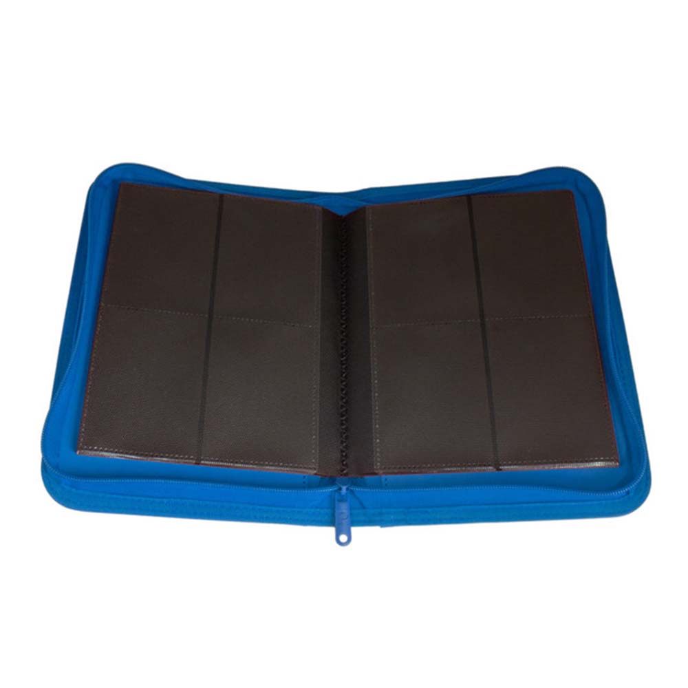 Palms Off | Collector's Series | 4 Pocket Zip Binder | Blue
