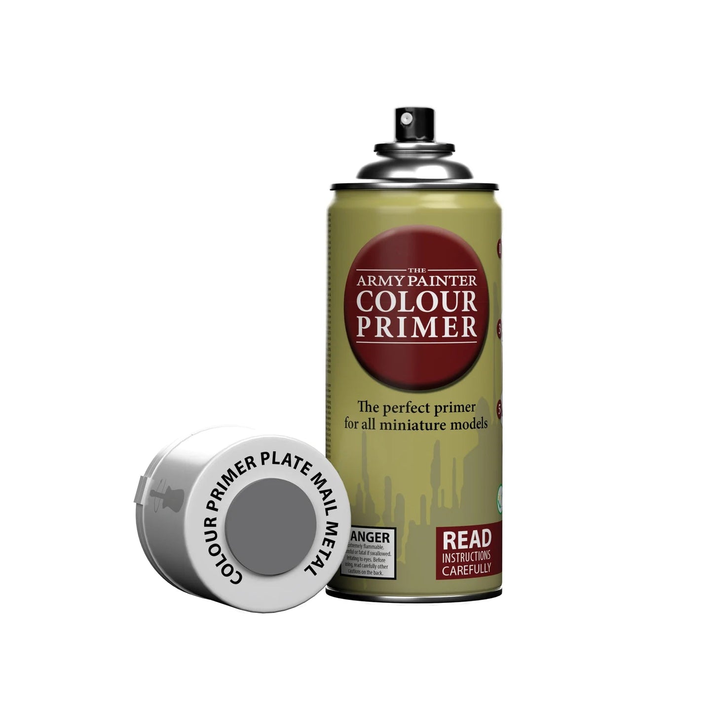 The Army Painter | Spray Paint - Colour Primer | Platemail Metal 400ml (Pick-Up Only)