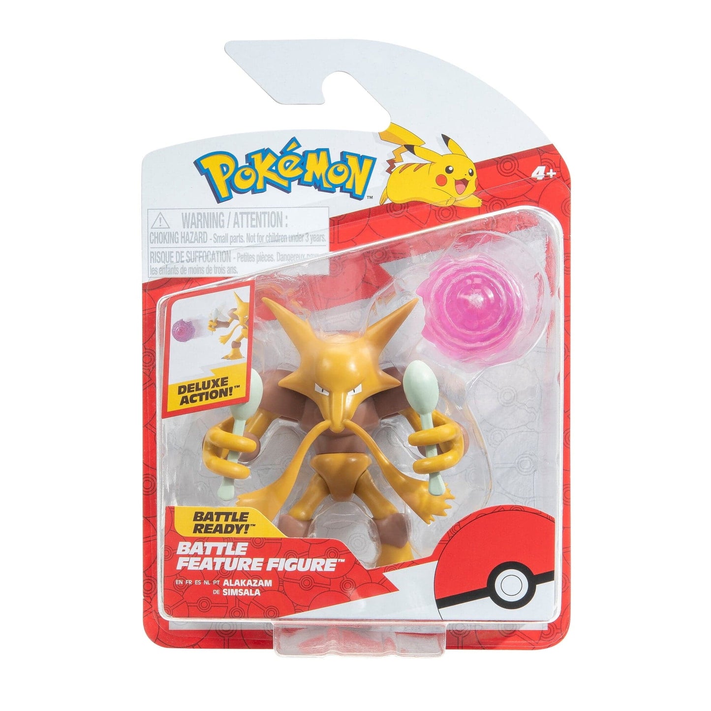 Pokemon Battle Figures | 1 Pack | Alakazam (12cm)