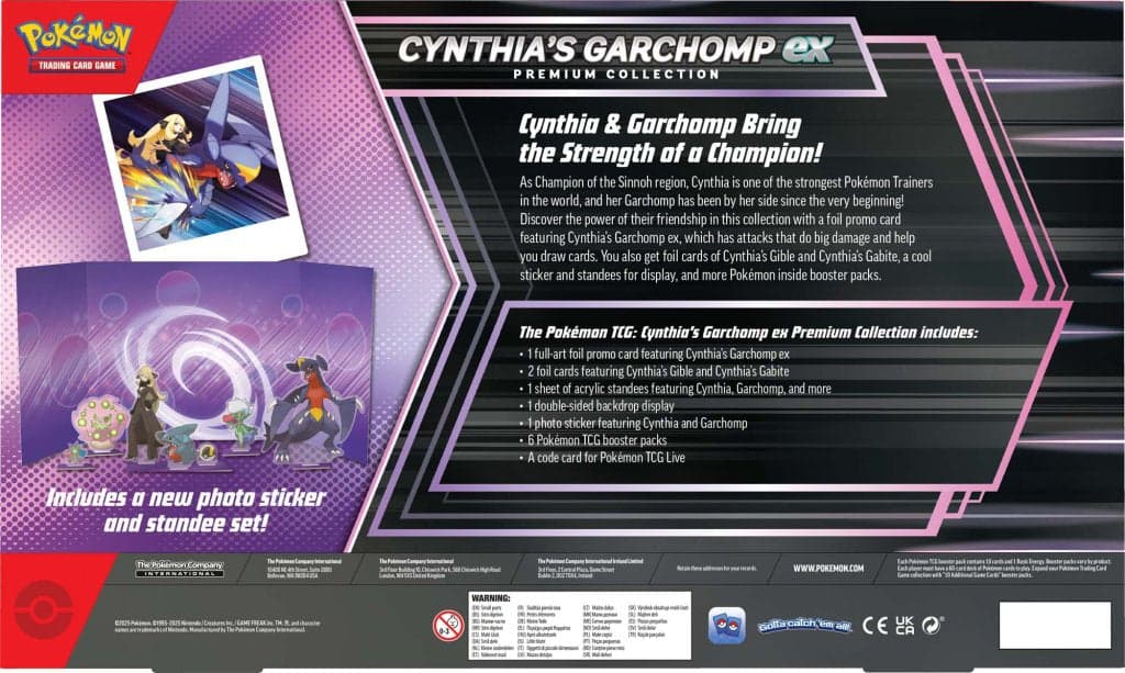 Pokémon TCG | Cynthia's Garchomp ex - Premium Collection