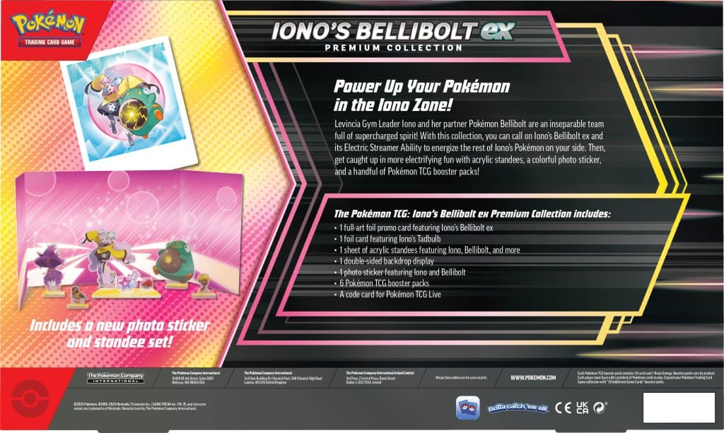 Pokemon TCG | Iono's Bellibolt ex - Premium Collection