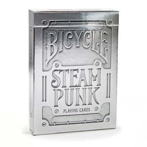 Bicycle Playing Cards | Steampunk: Silver
