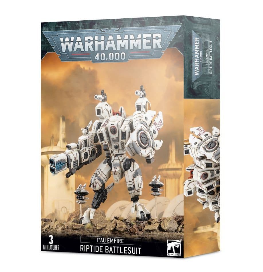 Warhammer 40,000 | T’au Empire | Riptide Battlesuit