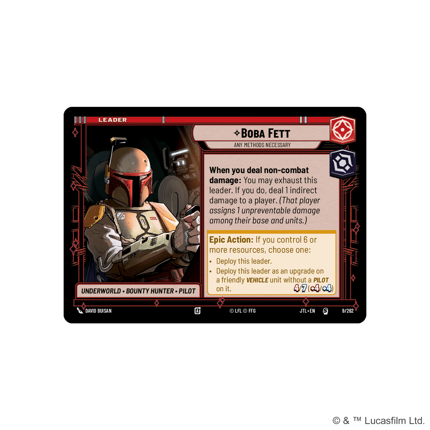 Jump to Lightspeed | Spotlight Deck: Boba Fett
