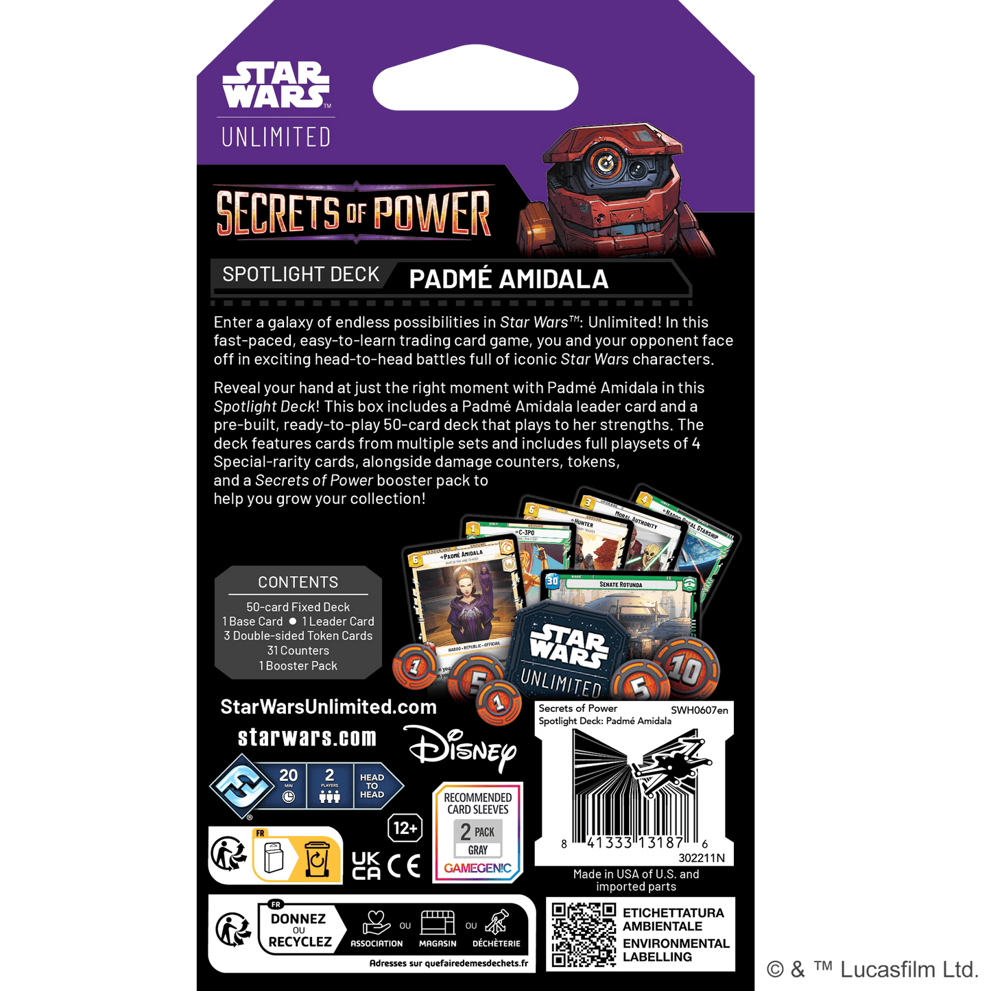 Secrets of Power | Spotlight Deck: Padmé Amidala