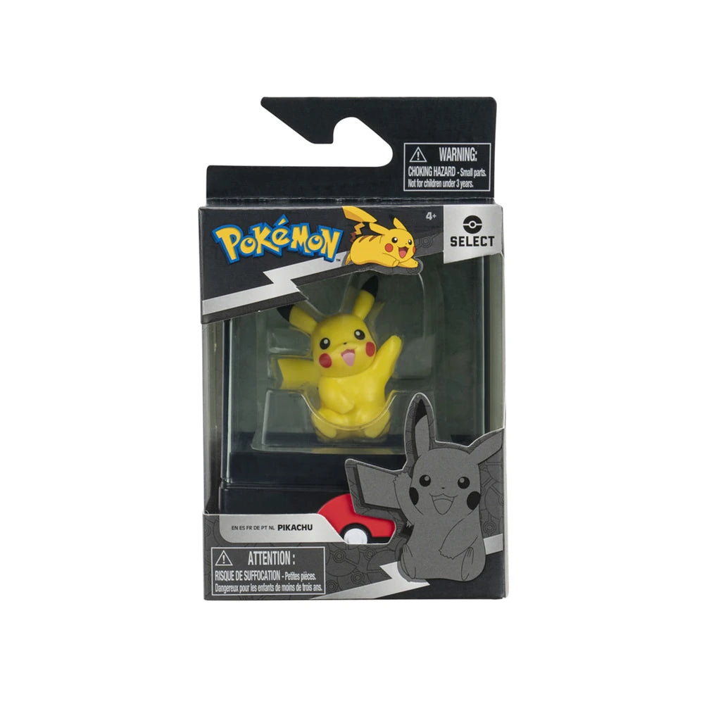 Pokemon Select Battle Figures | 1 Pack w/ Case | Pikachu