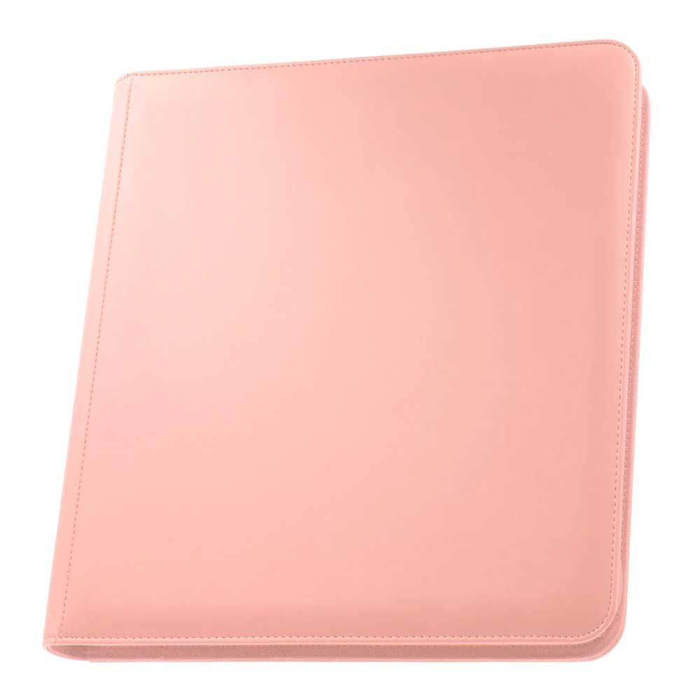 Palms Off | STEALTH | 12 Pocket Zip Binder | Pink