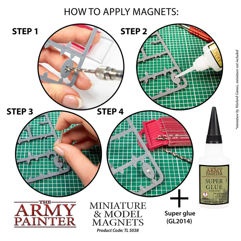 The Army Painter | Tools: Miniature and Model Magnets