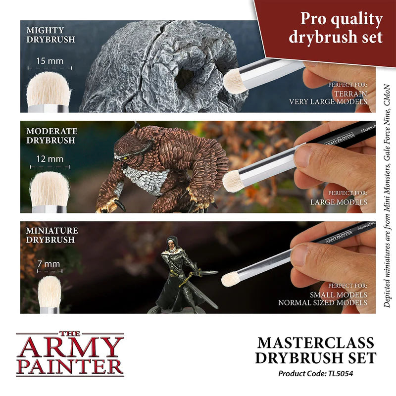 The Army Painter | Tools: Masterclass Drybrush Set
