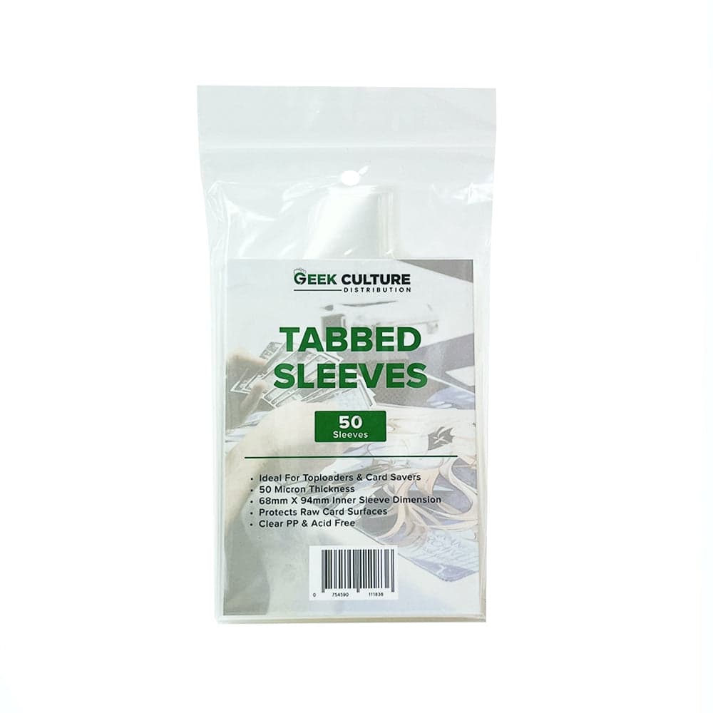 Geek Culture | Tabbed Sleeves | Pack of 50