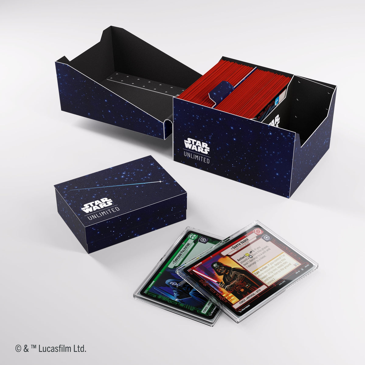 Star Wars: Unlimited | Twin Suns Soft Crate - Card Back Blue