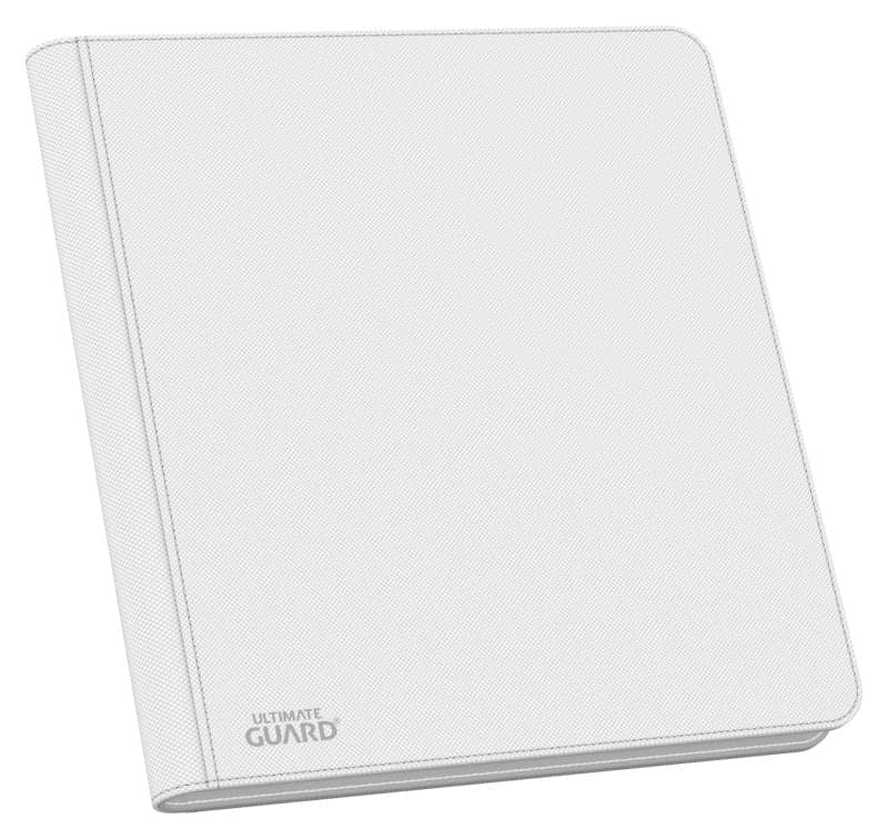 Ultimate Guard | 480 Xenoskin Zipfolio | 24-Pocket Quadrow | White