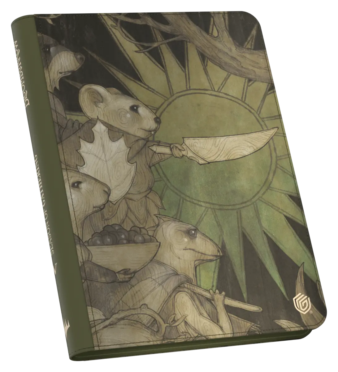 Ultimate Guard | 360 Xenoskin Zipfolio | 18-Pocket | Magic: The Gathering "Bloomburrow" | V - Season of Gathering