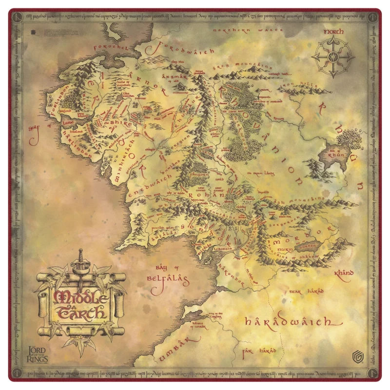 Ultimate Guard: Oversized Playmat | The Lord of the Rings: Places of Middle-Earth