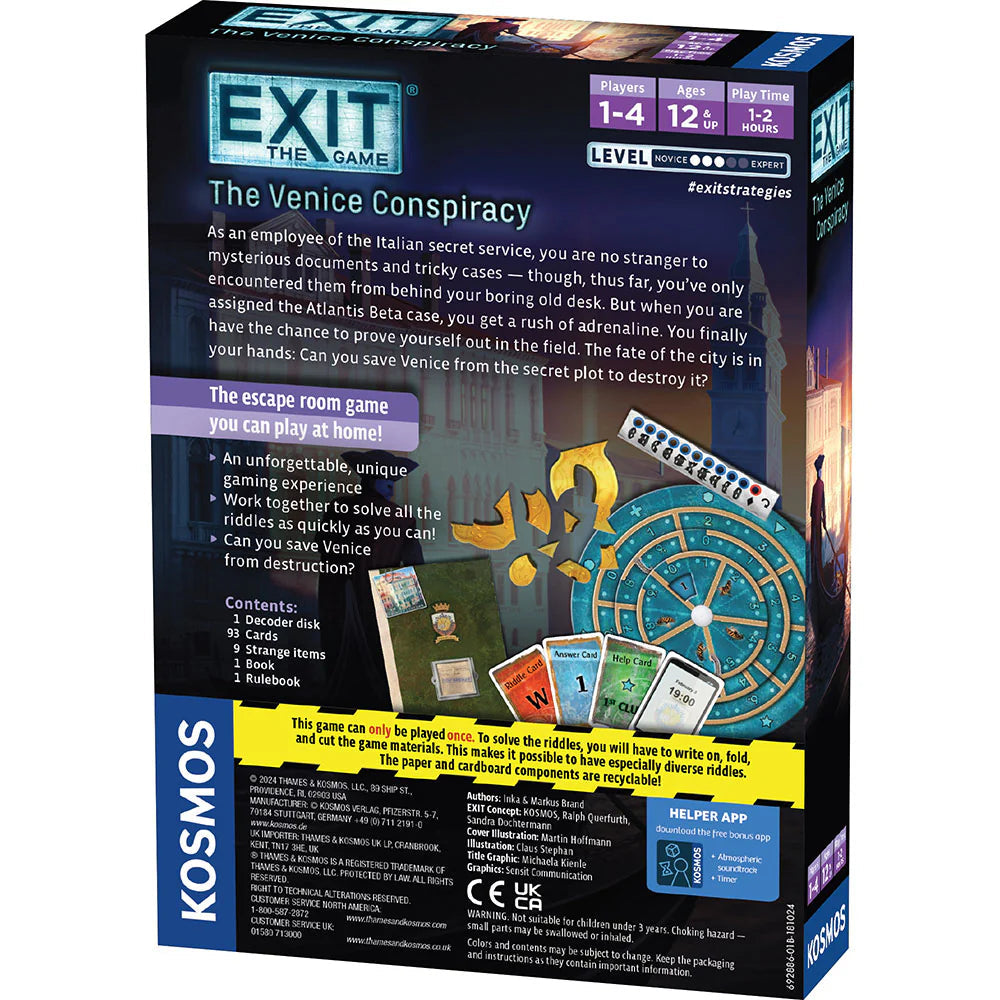 EXIT the Game | The Venice Conspiracy