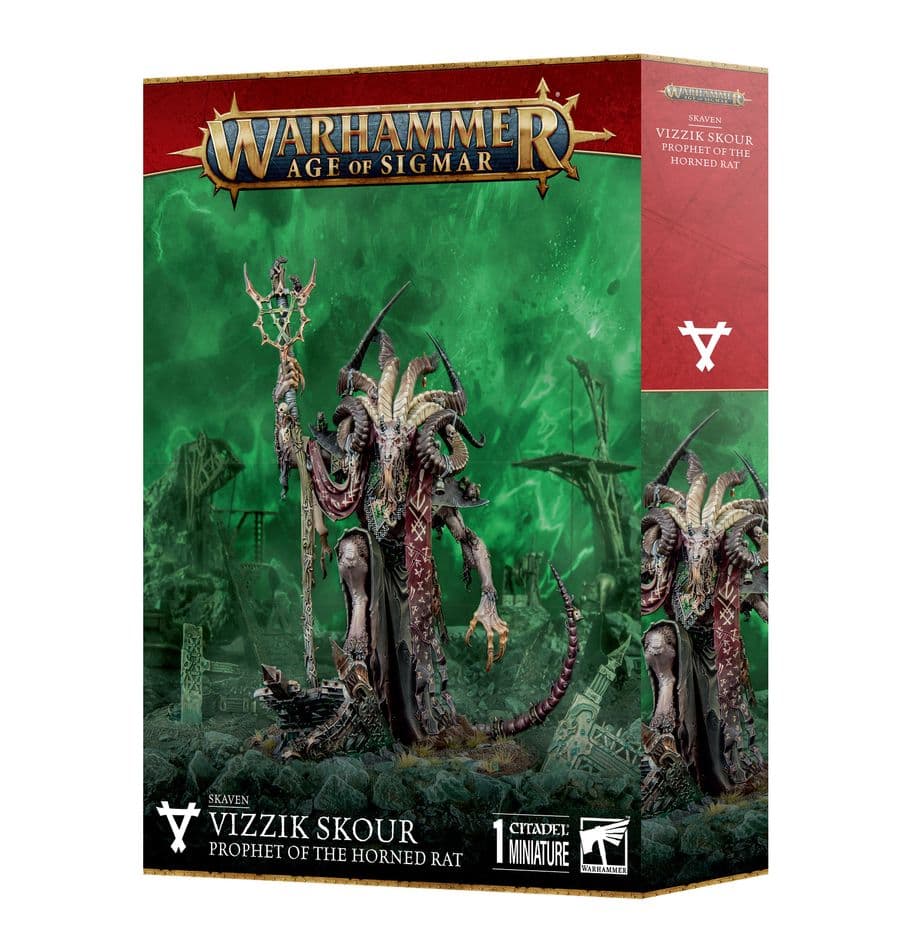 Warhammer: Age of Sigmar | Skaven | Vizzik Skour, Prophet of the Horned Rat