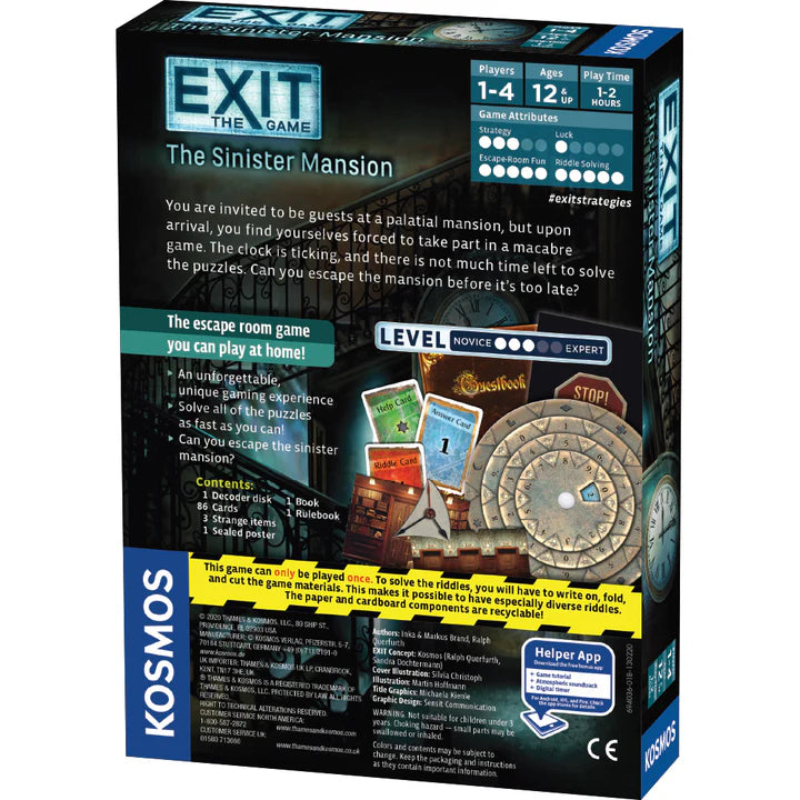 EXIT the Game | The Sinister Mansion