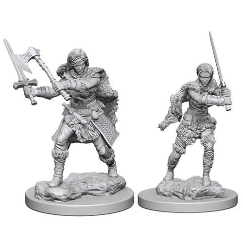 D&D Nolzur's Marvelous Miniatures | Human Barbarian (Female - E)