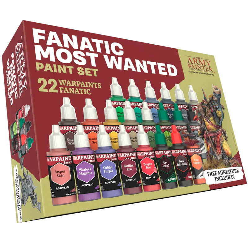 The Army Painter | Warpaint Fanatic | Most Wanted Paint Set