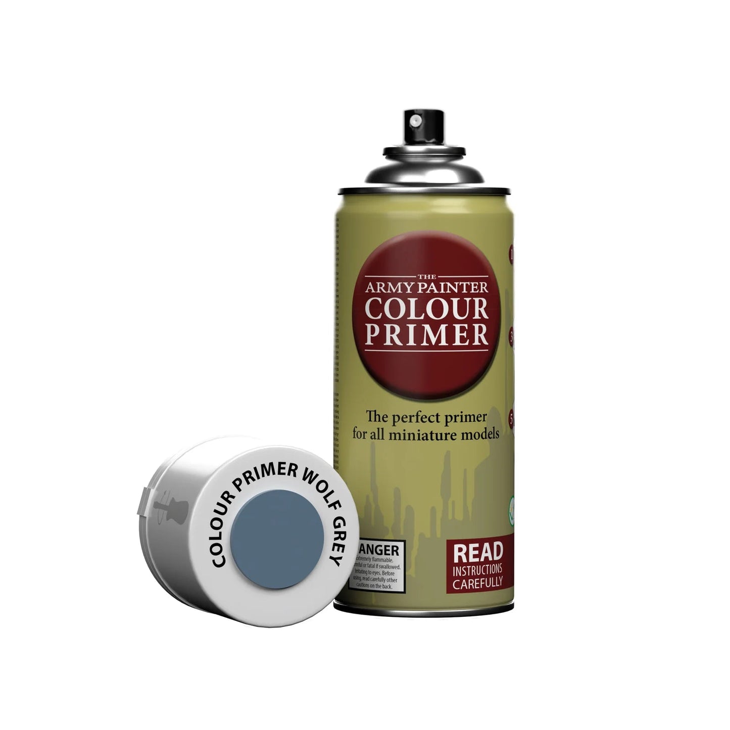 The Army Painter | Spray Paint - Colour Primer | Wolf Grey 400ml (Pick-Up Only)