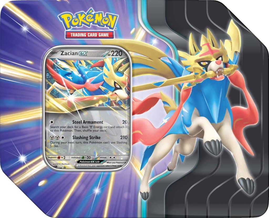 POKÉMON TCG | Slashing Legends Tin | Zacian ex