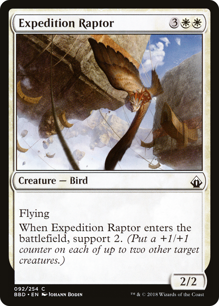 Expedition Raptor [Battlebond] Foil
