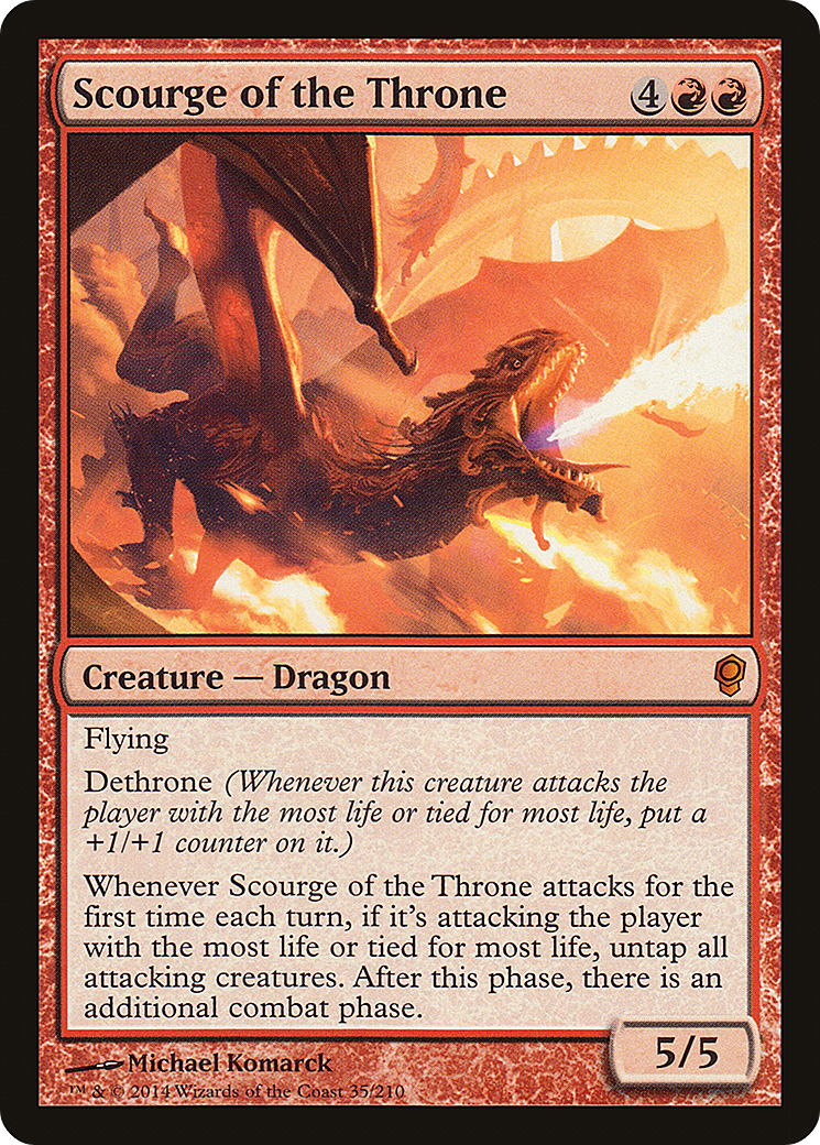 Scourge of the Throne [Conspiracy] Foil