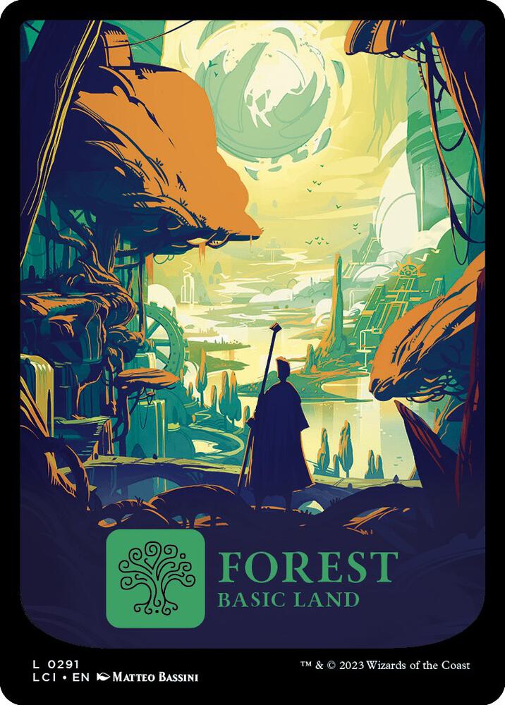 Forest 291 (The Lost Caverns of Ixalan)  - Full Art