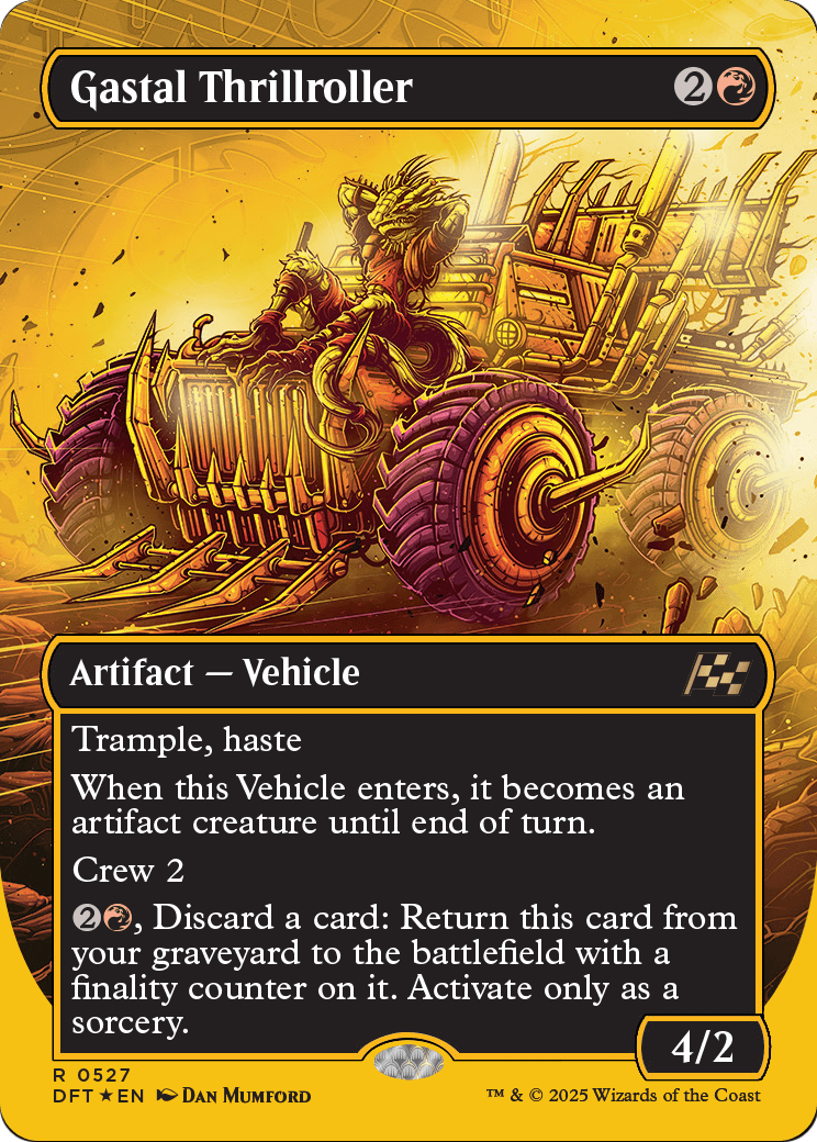 Gastal Thrillroller |  Foil (527) [Aetherdrift]