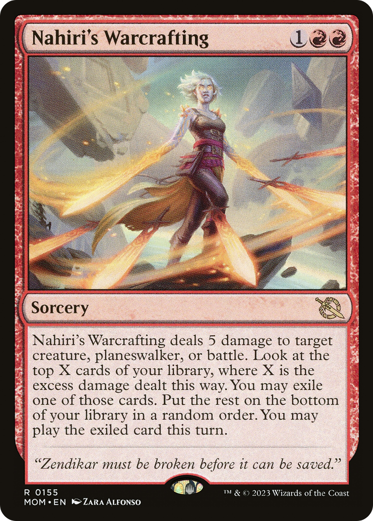 Nahiri's Warcrafting [March of the Machine] Foil