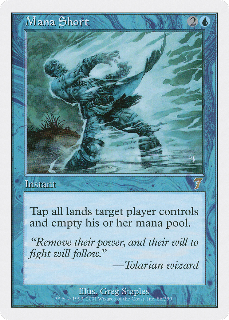Mana Short [Seventh Edition] Foil