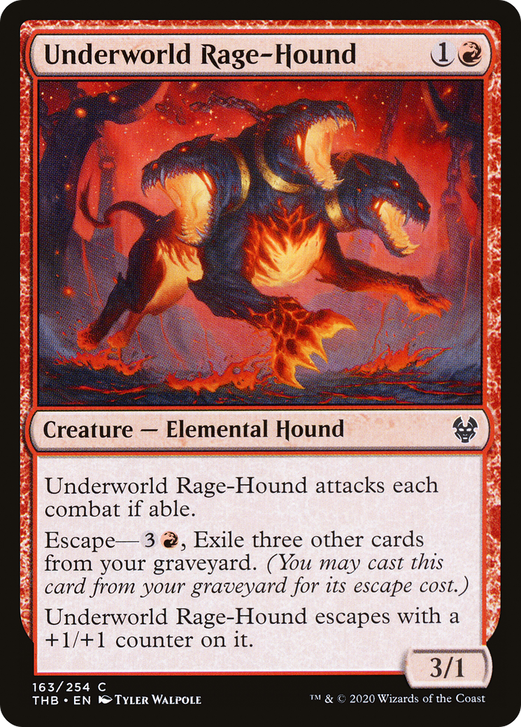 Underworld Rage-Hound [Theros Beyond Death] Foil