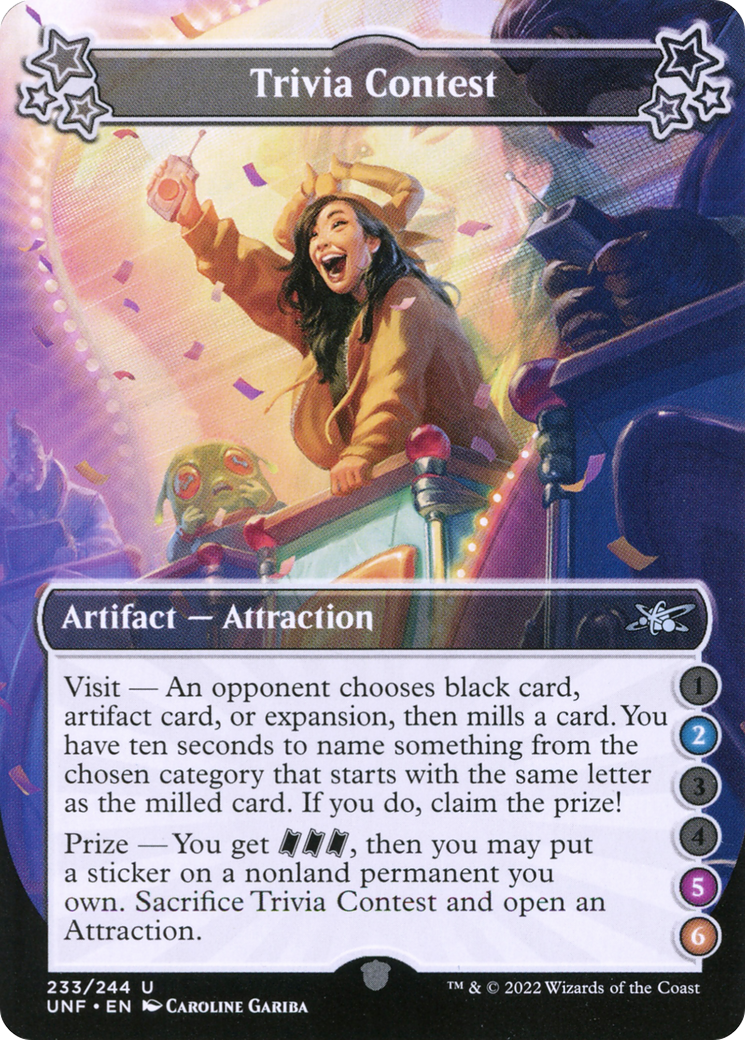 Trivia Contest (2-5-6) [Unfinity] Foil