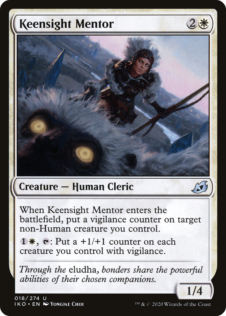 Keensight Mentor [Ikoria: Lair of Behemoths] Foil
