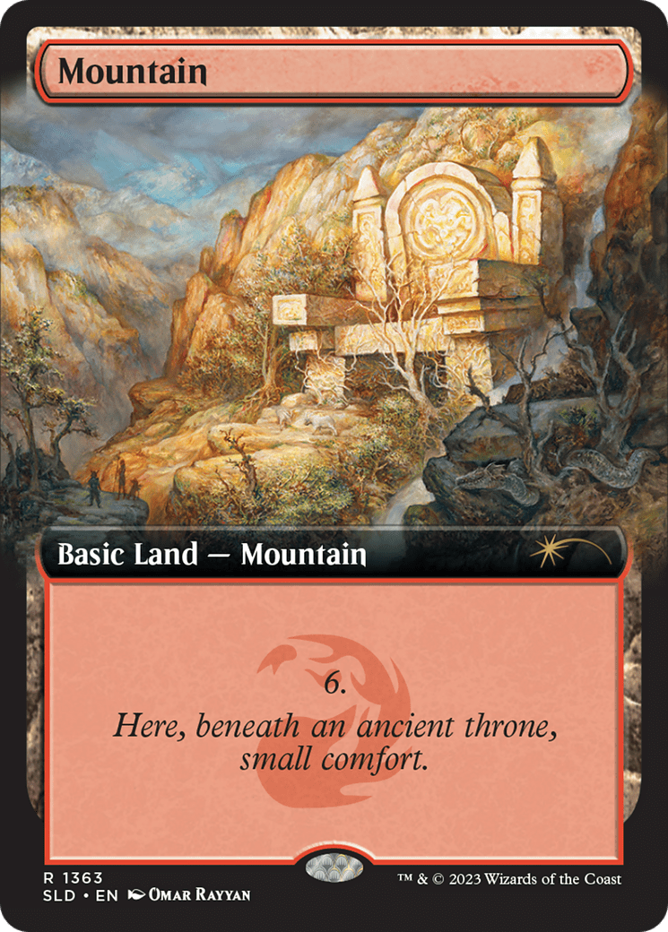 Mountain (1363) [Secret Lair Drop Series] Foil